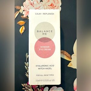 Balance Me Wonder Eye Cream. Reduces Dark Circles & Puffiness. Anti-Aging. 15ml